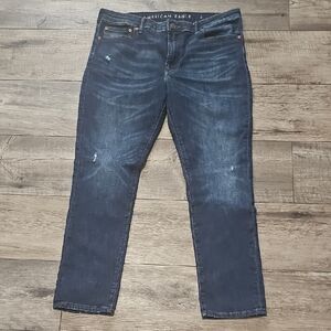 American Eagle Outfitters Slim Fit Men's Blue Jeans